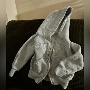 Santa Cruz Toddler Zip Hoodie Gray | Size 2T